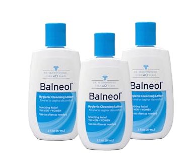 Balneol Hygienic Cleansing Lotion, 3 oz. (Pack of 3)