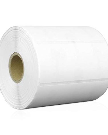 900/Roll, 9000 Labels in 10 Rolls – 3.5" x 1.5" Direct Thermal Labels - Compatible with Zebra & Rollo Desktop Printers and More – 1” Core, Permanent Adhesive & Perforated