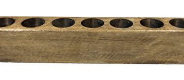 5Mc 7 Hole Rustic Wooden Sugarmold-Mold Only