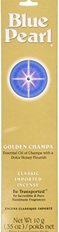 Blue Pearl Classic Fragrance Incense, Prem Golden Champa, 10 Gram