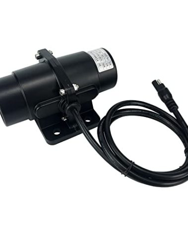 Putec Vibration Motor 100LBS Brush Vibrator for Salt Sand and Concrete Mixer DC 12V 4500RPM Vibrating Force 100lbs