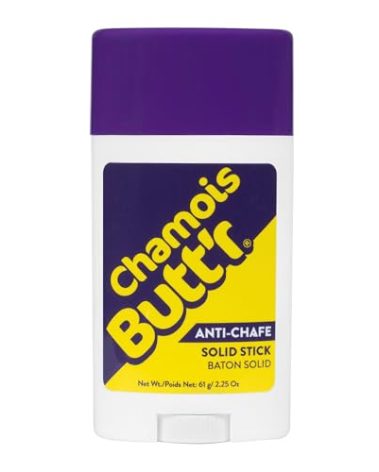 Chamois Butt'r Solid Anti-Chafe Stick, 2.25 Ounce, Clear (GS2.5)