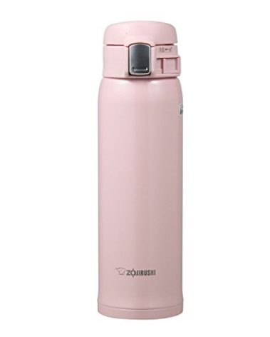 Zojirushi SM-SA48PB Stainless Steel Mug, 16-Ounce, Pearl Pink