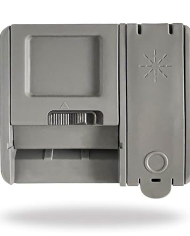 xiatnnxaa DD59-01003A Dishwasher Rinse Aid Dispenser Assembly Replacement for DD59-01003A Samsung Detergent Dispenser DW80R706, 4974901, AP6975657, PS12740667 EAP12740667 Soap & Rinse Aid Dispenser