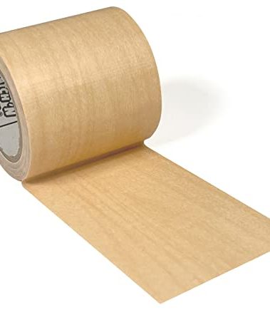 MATCH 'N PATCH Realistic Wood Grain Repair Tape - Durable Multi-Use Adhesive Tape for Furniture, Floors, Cabinets, Windows, Doors, RV, Home Decor & DIY Projects - Honey Maple, 2.25 inch x 15 feet