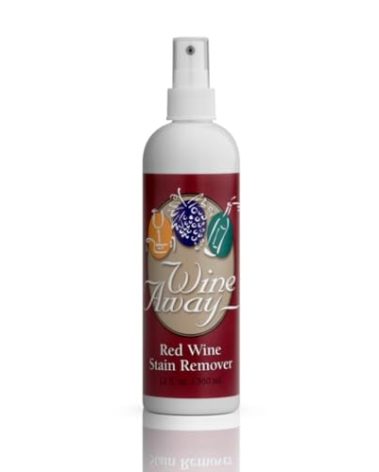Wine Away Red Wine Stain Remover, 12oz - Removes Wine Spots, Perfect Fabric Upholstery and Carpet Cleaner Spray Solution, Spray on Stain Wash and Resolve Laundry to Vanish Stain, Citrus Scent