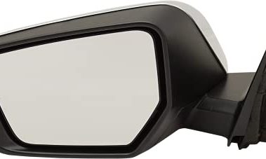 Garage-Pro Driver Side Power Heated Mirror for Chevrolet Impala 2014-2020 With Signal Light, Memory & Puddle Lamp; Without Blind Spot Monitor & Auto-Dimming Chrome