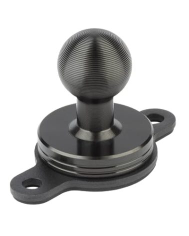 Bulletpoint Metal 2-Hole AMPS Base Mount with 20mm (0.787 inches) Mounting Ball