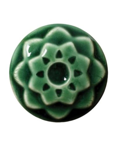 AMACO Celadon C-47 Jade Emerald Green High Fire Transparent Gloss Glaze Pint, 16 oz. (473 mL), 100% Mixable Mid-High Fire Cone 5-6 (C) Liquid Ceramic Pottery Glaze for Bisque