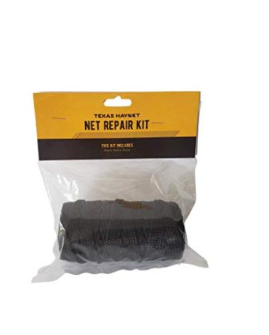 Texas Haynet - Net Repair Kit - Nylon Twine to Fix Your Round Bale or Regular Hay Nets - Made in The USA - Includes 1/4 lb Tube of Black Nylon Twine