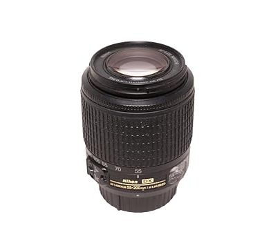 Nikon 55-200mm f4-5.6G ED Auto Focus-S DX Nikkor Zoom Lens - White Box (New)