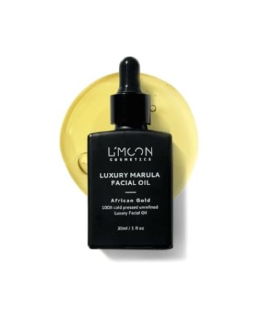 Luxury Marula Facial Oil: Nourishing Antioxidant Elixir for All Skin Types - Vegan, Cruelty-Free, Sustainable Sourced - Promotes Radiant Youthful Skin - 100% Cold Pressed