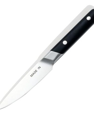 Made In Cookware - 4" Paring Knife France - Full Tang With Truffle Black Handle