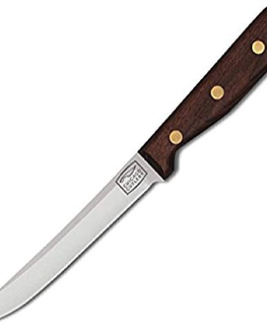 Chicago Cutlery 8 Inch Slicing and Carving Knife Sharp Stainless Steel Blade that Resists Rust, Stains and Pitting Walnut Tradition Slicing Knife