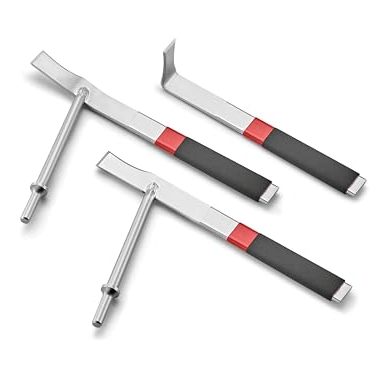 kauplus 3 Pc.Seam Buster Tool Kit Straight, 30-Degree and 90-Degre Splitter