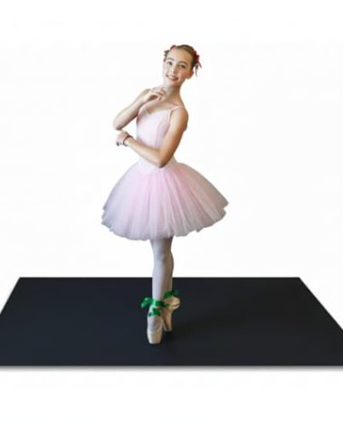 Artan Balance Portable Dance Floor 3x6ft - Non-Slip Vinyl Marley Surface for Ballet, Jazz, and Tap - Ideal for Home, Studio & Outdoor Use