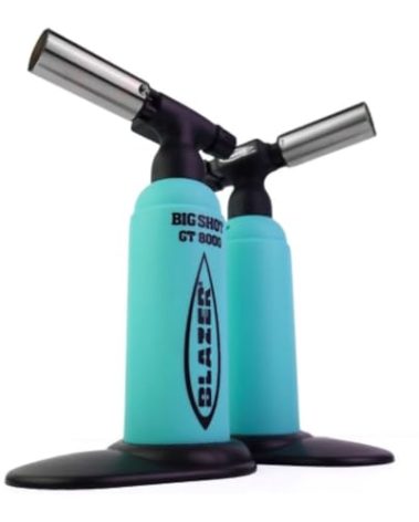 Teal with Black Blazer Big Shot Limited Edition Butane Industrial Torch 2020