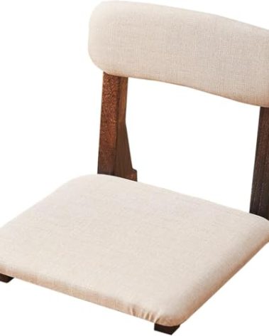 GZQWDC Meditation Chair with Back Support,Japanese Floor Chair,Back Jack for The Floor,Floor Seating,Tatami Floor Seats