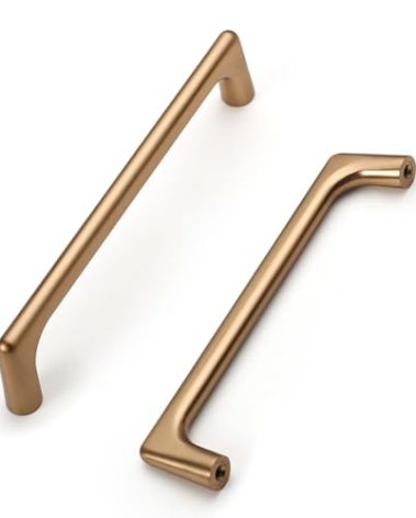 9BUILD 10 Pack Champagne Bronze Cabinet Pulls, 6.25 Inch Cabinet Hardware offers Kitchen Handles and Drawer Handles for Cabinets and Cupboards