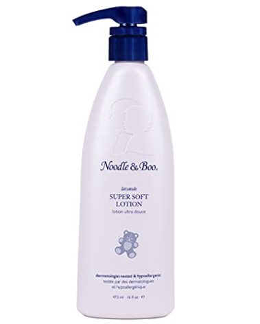 Noodle & Boo Lavender Super Soft Moisturizing Lotion for Daily Newborn And Baby Care, 16 fl. oz
