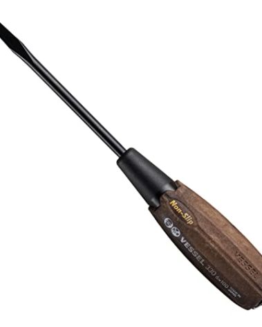 VESSEL B-330 Woody Penetrating Screwdriver Non-Slip Grip -6 x 100