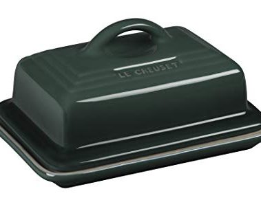 Le Creuset Stoneware European Butter Dish, Artichaut