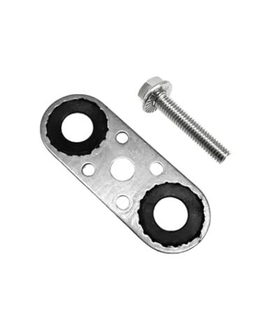 66219 Automatic Transmission Fluid Oil Cooler Pipe Tube Hose Assembly Fitting Seal Gasket With Bolt Fit for Buick Encore Cadillac Chevy GMC Hum/mer H2 Pontiac G8, Replace 15251488 23135703