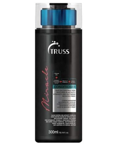 TRUSS Miracle Hair Conditioner for Women & Men - Anti-Aging & Color Protection Hair Care - Anti-Frizz & Hydrating Conditioner - Helps Restore Elasticity, Strength & Shine (10.14 oz)