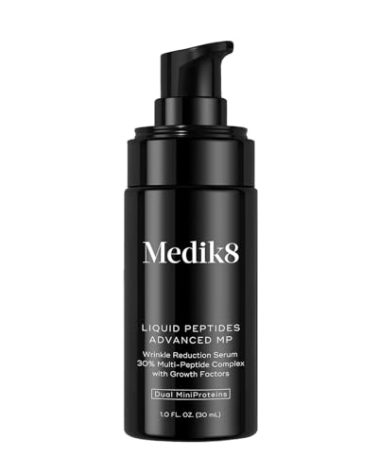 Medik8 Liquid Peptides Advanced MP - Peptide Serum - Face Serum for Wrinkle Reduction - Hydrating and Supports Collagen, Hyaluronic Acid - 1 oz