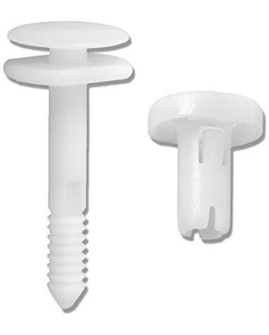 Lantee 50 Pcs Car Door Panel Retainer Clips Replacement for GM 15960325 - Fit for C1500/C2500/C3500/K1500/K2500/K3500/Suburban/Blazer/Tahoe/Pickup/Jimmy/Yukon