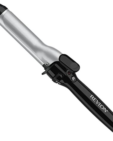 Revlon Perfect Heat Triple Ceramic Curling Iron | For Silky Smooth Tousled Curls (1-1/4 in)