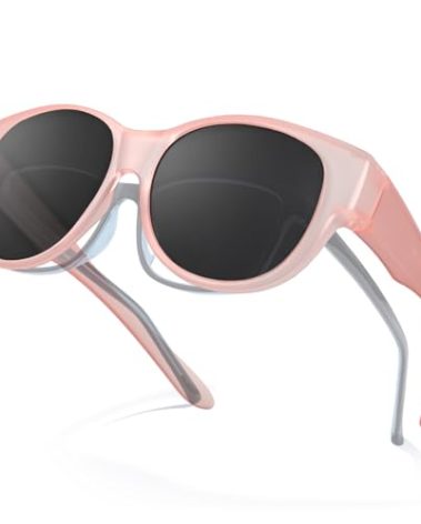 Xfeel Polarized Sunglasses Over Glasses for Women Trendy Shades Over Prescription Eyeglasses Sun Glasses