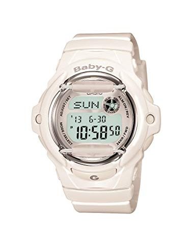 Casio Women's Baby G Quartz Watch with Resin Strap, White, 23.4 (Model: BG-169R-7AM)