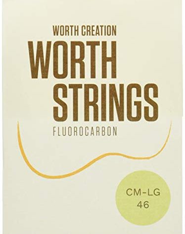 Worth CM-LG Clear Fluorocarbon String Set (Low-G for Ukulele)
