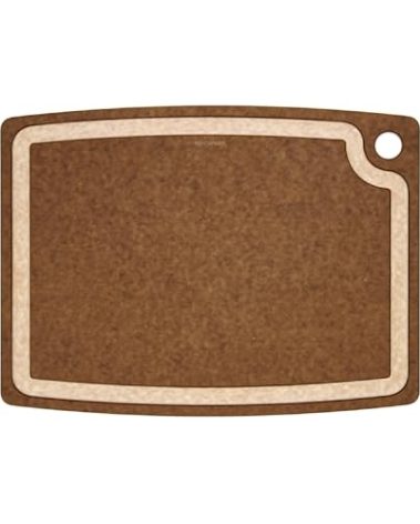 Epicurean Gourmet Series Cutting Board, 17.5-Inch by 13-Inch, Nutmeg/Natural