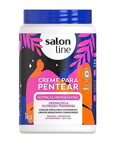 Salon Line - Linha Tratamento (Creme Para Pentear) - Nutricao Reparadora 1000 Gr - (Salon Line - Treatment (Combing Cream) Collection - Nourishing Repair Net 35.27 Oz)