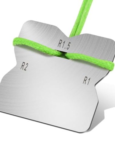 499749 Edge Banding Scraper, Edge Banding Carbide Scraper, Edge Banding Scraper Working with Edge Bander, for Breaking Edges, Smooth Curve and Cleaning Thin Plastic Edges