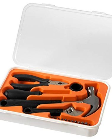 Ikea Fixa Tool Kit 17-Piece, Home Tool Kit, Tool Box, Perfect for Home Come with Compartment Containers to Easy Store