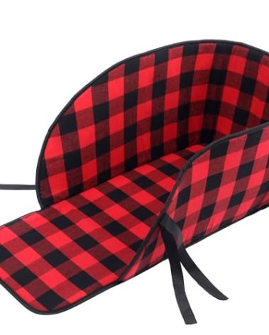 Motionchic Sled Cushion for Baby Children Kids 28 x 11.4 x 11.4 Inches Pad for Pull Sleigh Toboggan Wood Snow Sleds Seat Pad Winter Outdoor Sledding Activities