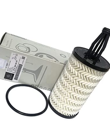 2761800009 Genuine Oil Filter Compatible with Mercedes-Benz Engine Oil Filter Set,Fits C,CLS,E,GLE,ML,SL etc