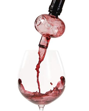Soireehome - In Bottle Wine Aerator - For Red Wine, White Wine, And Rose Wine! - Made Of Glass, Makes Your Wine Taste Better