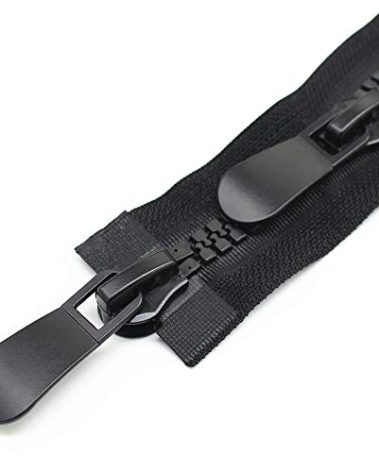 YaHoGa #15 44" Super Large Two Way Separating Plastic Zippers for Sewing, Parka, Winter Coat Heavy Duty Zippers Bulk (Huge Size)