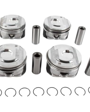 Cilipnsi 12652809 Pistons & Rings Kit Compatible with 2014-2020 Buick Envision Regal Cadillac CT6 ATS CTS Chevrolet Chevy Camaro Malibu Terrain 12569638 89018107