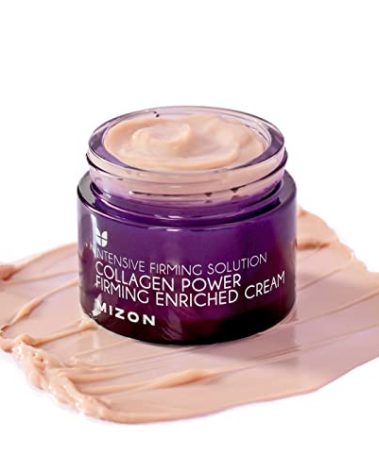 MIZON Collagen Line. Collagen Power Firming Enriched Cream, Korean skincare, wrinkle care, firm skin, anti aging (1.69 FL oz)