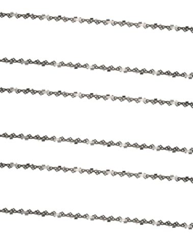 18" Chainsaw Chain Replacement for Oregon CS1500 Corded Electric Chainsaw,Chain Saw Blade 62 Drive Links 0.050" Gauge 3/8" LP Pitch (3 Pack)