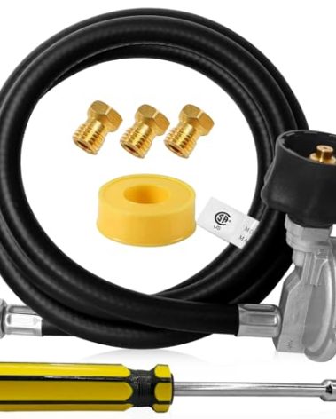 Natural Gas To Propane Conversion Kit for Weber Spirit II 310/315/E310/210,for Weber Conversion Kit with 5FT Propane Regulator Hose and Natural Gas Conversion kit Gas To Propane Conversion.