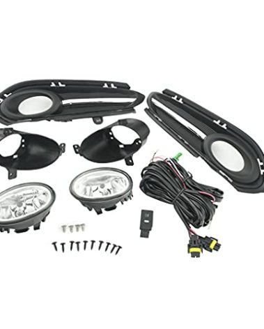 CONCEPT AUTOMOTIVE LIGHTS Fog Light Assembly Compatible with 2016-2018 Honda HR-V HRV Fog Lights Lamps with Assembly Set L&R Side