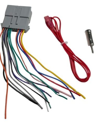 Aftermarket Car Radio Audio Receiver Wiring Harness Kit,Compatible with Some Chevy GMC Buick Pontiac,Automotive Stereo Radio Installation Kit