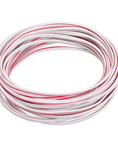 41b4494-1 Garage Door Wire Replacement for Liftmaster Chamberlain Craftsman Garage Door Opener Wire, 2 Conductor Bell Cable Assembly 26' Length