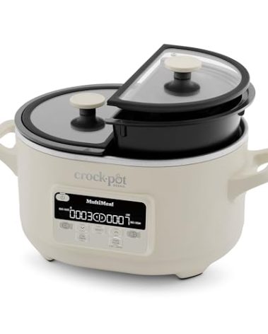 Crock-Pot MultiMeal Multicooker and Programmable Slow Cooker with Bake Function Oat Milk